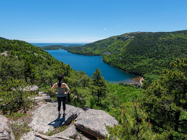 hiking acadia national park